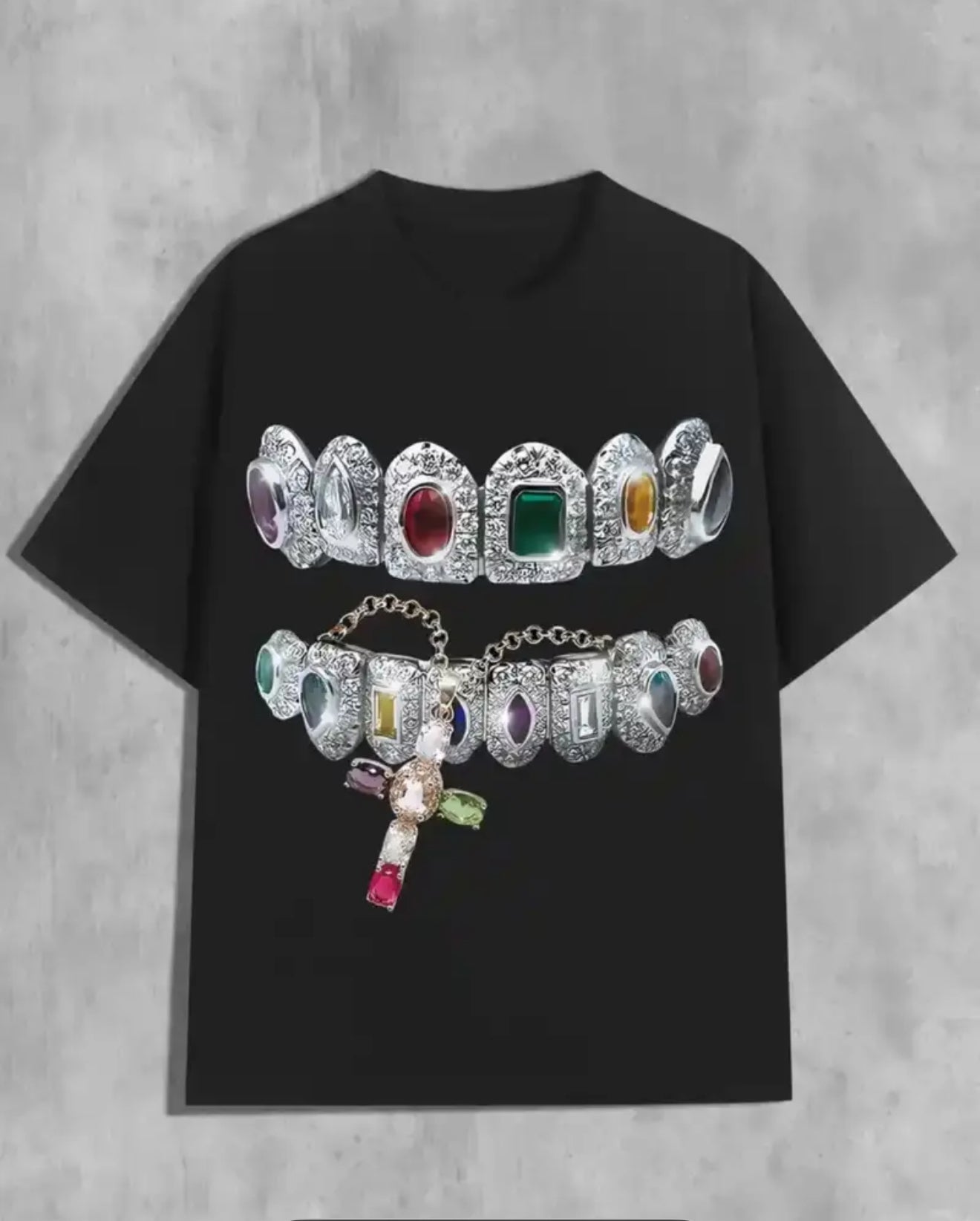 Christian Grill Teeth Tee