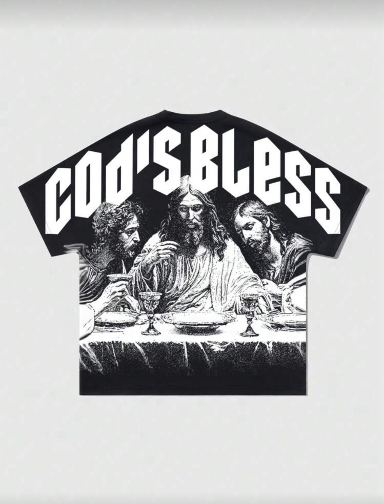 God's Bless Oversized Tshirt