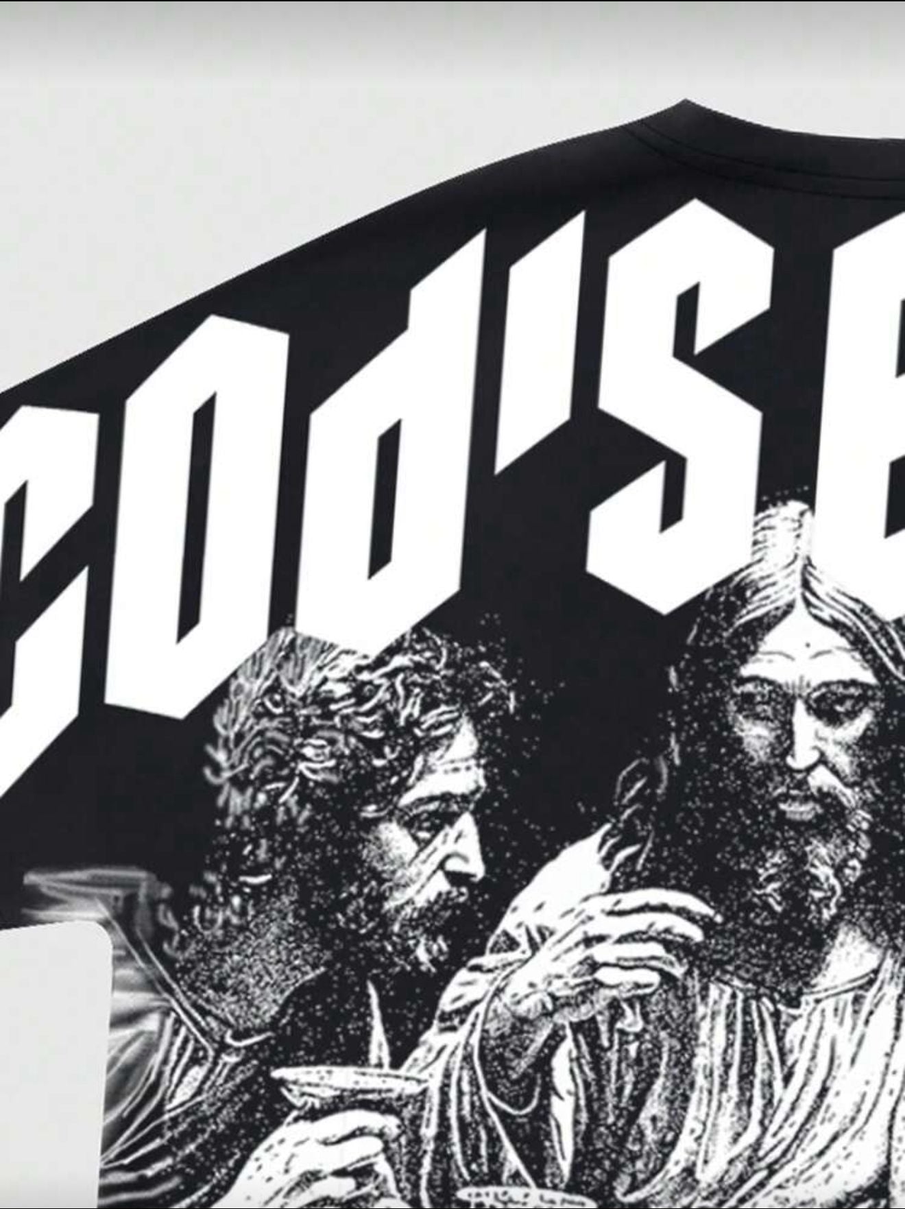 God's Bless Oversized Tshirt