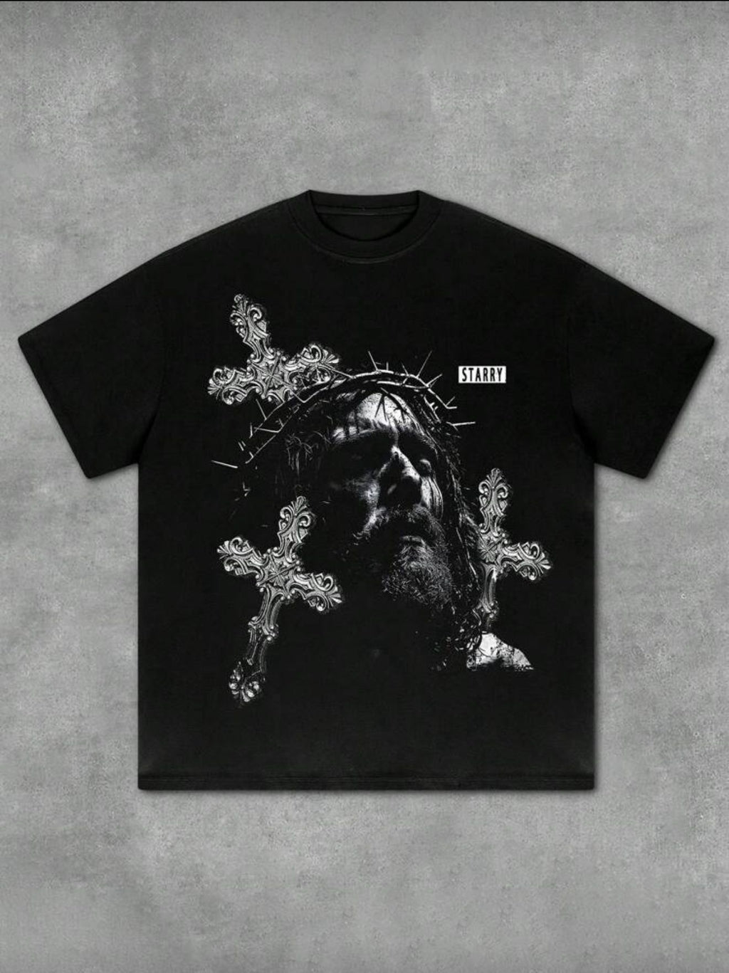 God Alone Black Tee